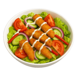 Gemischter Salat Hähnchen