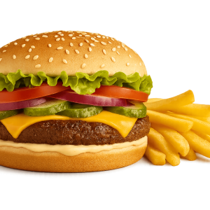 Cheeseburger Menü